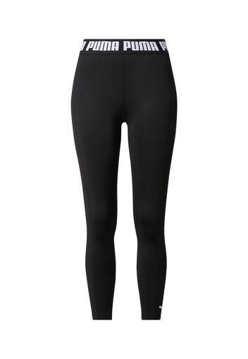 PUMA Pantaloni sportivi 'Train'  nero / bianco