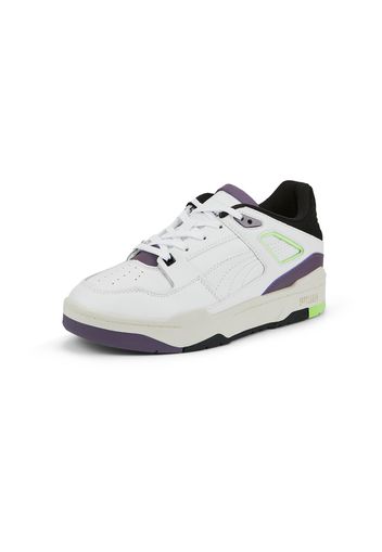 PUMA Sneaker bassa 'Slipstream'  bianco / lime / lilla scuro / nero