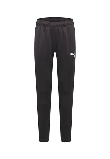 PUMA Pantaloni sportivi  nero / bianco