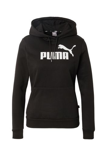 PUMA Felpa  nero / bianco