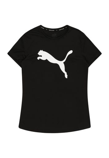 PUMA Maglia funzionale 'Active'  nero / bianco