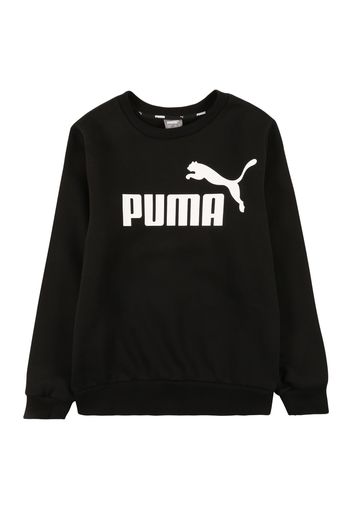 PUMA Felpa  nero / bianco