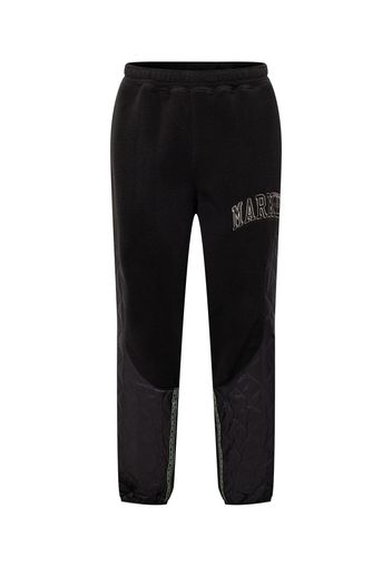 PUMA Pantaloni  nero / bianco