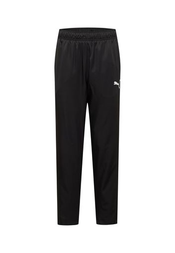 PUMA Pantaloni sportivi  nero / bianco