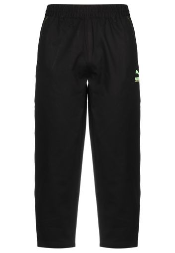 PUMA Pantaloni ' x Santa Cruz '  nero / verde / giallo