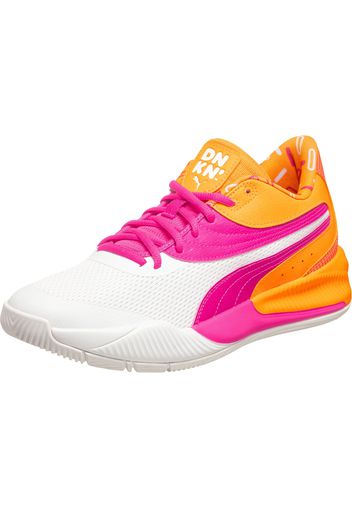 PUMA Sneaker alta 'Triple x Dunkin'  arancione / rosa scuro / bianco