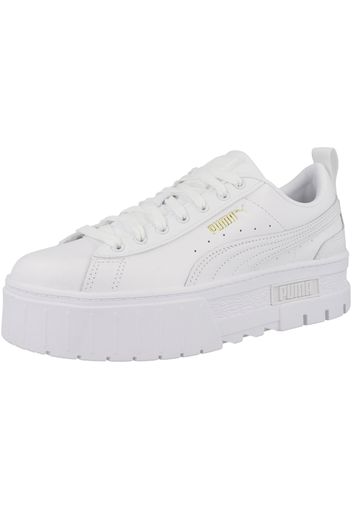 PUMA Sneaker bassa ' Mayze'  bianco / oro