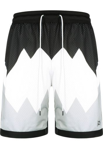 PUMA Pantaloni sportivi  bianco / nero / grigio