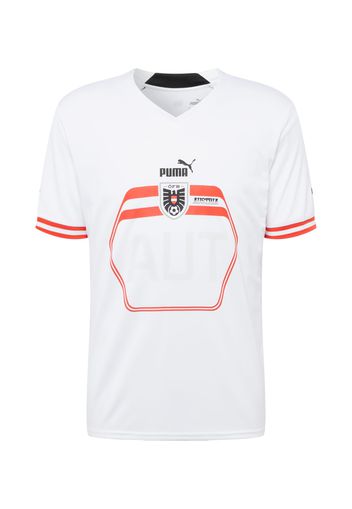 PUMA Maglia funzionale 'ÖFB Away'  rosso / nero / bianco