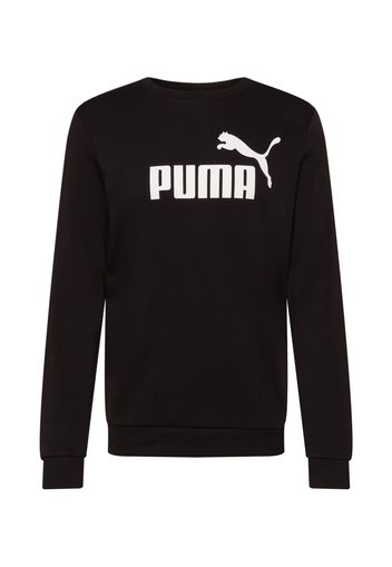 PUMA Felpa sportiva  nero / bianco