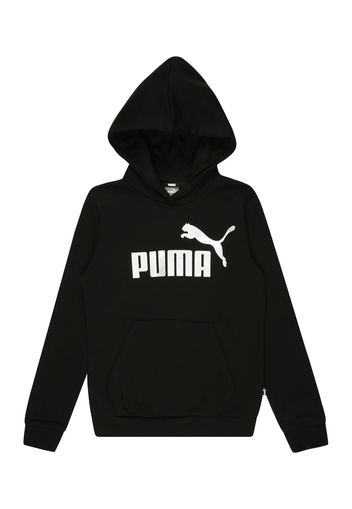 PUMA Felpa  nero / bianco