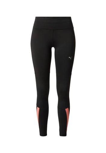 PUMA Pantaloni sportivi  grigio / salmone / nero