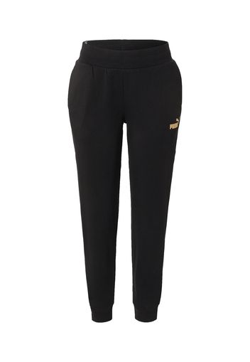 PUMA Pantaloni sportivi  oro / nero