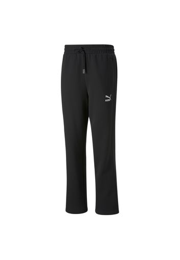 PUMA Pantaloni  nero / bianco