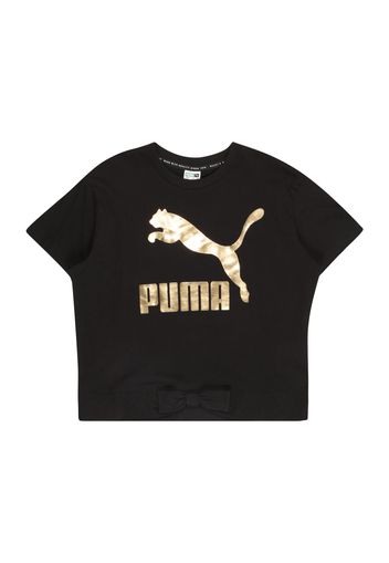 PUMA Maglietta  oro / nero