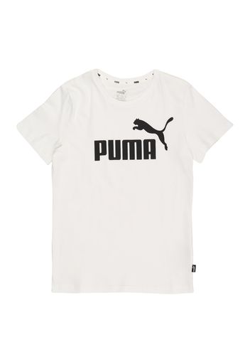 PUMA Maglia funzionale  nero / bianco