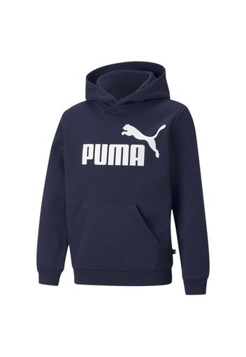 PUMA Felpa  blu scuro / bianco