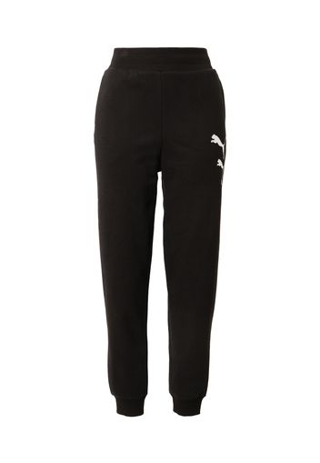 PUMA Pantaloni sportivi  grigio / nero