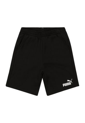 PUMA Pantaloni  nero / bianco