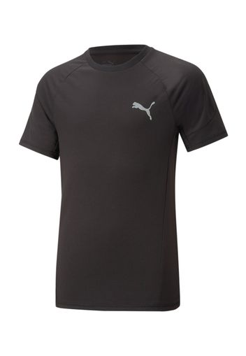 PUMA Maglia funzionale  nero / argento