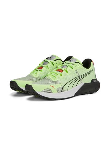 PUMA Scarpa da corsa 'Fast-Trac Nitro'  limone / grigio / rosso / nero