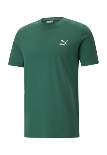 PUMA Maglia funzionale  verde scuro / bianco