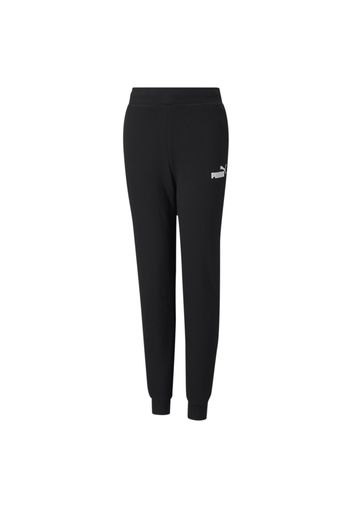 PUMA Pantaloni sportivi  nero / bianco