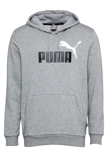 PUMA Felpa sportiva  grigio / nero / bianco