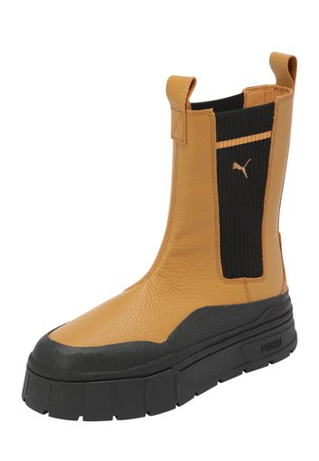 PUMA Boots chelsea 'Mayze Stack'  marrone chiaro / nero