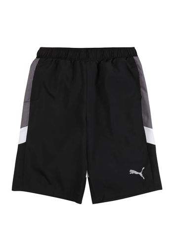 PUMA Pantaloni sportivi  grigio fumo / nero / bianco