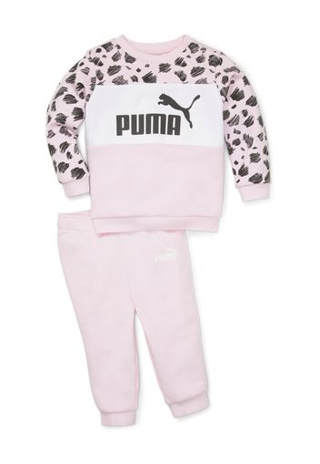 PUMA Tuta da jogging  rosa pastello / nero / bianco