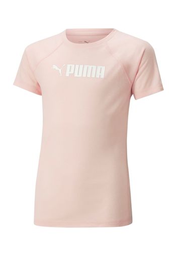 PUMA Maglia funzionale  rosa / bianco