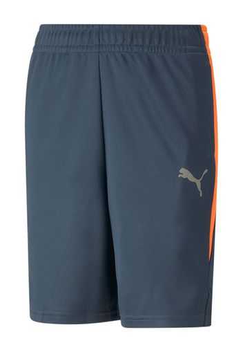 PUMA Pantaloni sportivi  blu fumo / grigio / arancione
