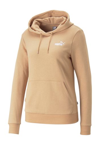 PUMA Felpa sportiva  sabbia / bianco