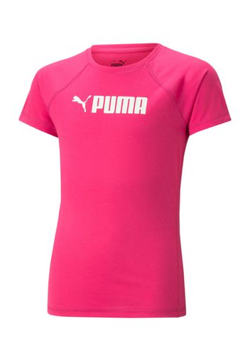 PUMA Maglia funzionale  rosa / bianco