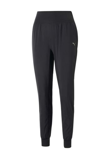 PUMA Pantaloni sportivi  grigio argento / nero