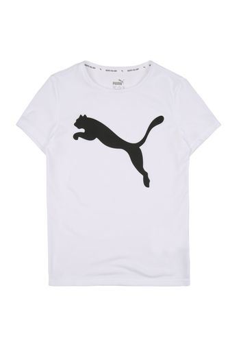 PUMA Maglia funzionale  nero / bianco