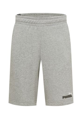 PUMA Pantaloni sportivi  grigio / nero / bianco