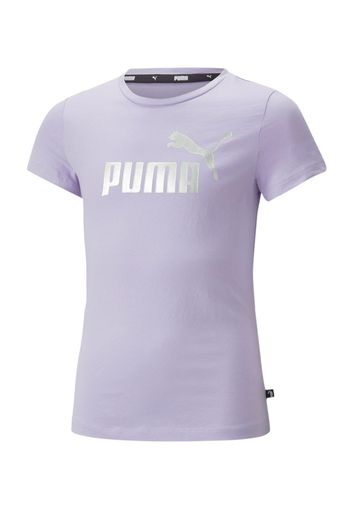 PUMA Maglietta  grigio argento / lilla chiaro