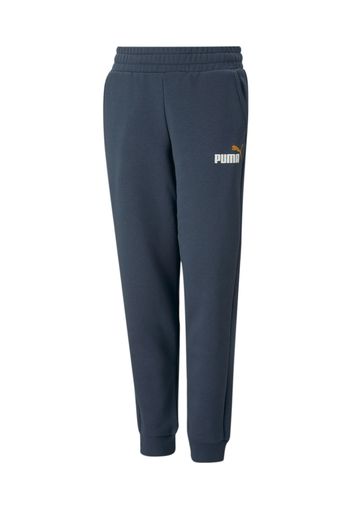 PUMA Pantaloni  blu colomba / arancione / bianco