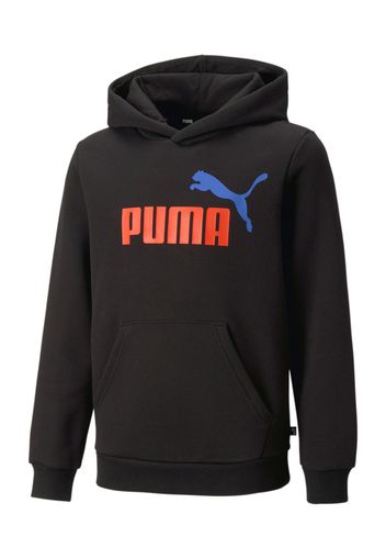 PUMA Felpa  blu reale / rosso arancione / nero