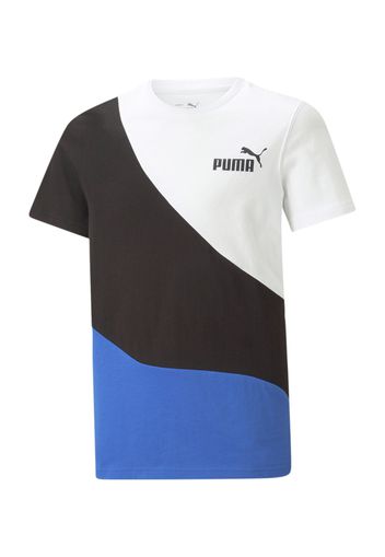 PUMA Maglietta  blu / nero / bianco