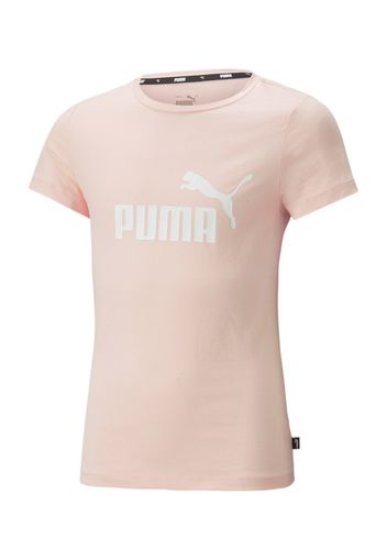 PUMA Maglietta  rosa / bianco