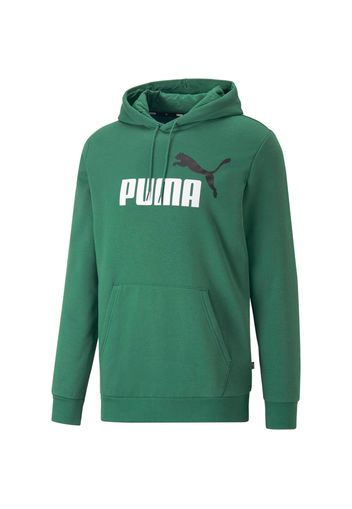 PUMA Felpa sportiva  verde / bianco