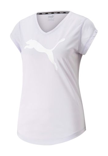 PUMA Maglia funzionale  lilla pastello / bianco