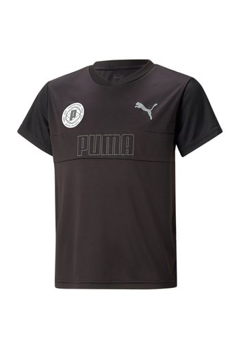 PUMA Maglia funzionale 'ACTIVE SPORTS'  grigio / nero / bianco