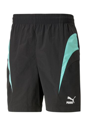 PUMA Pantaloni sportivi  giada / nero / bianco