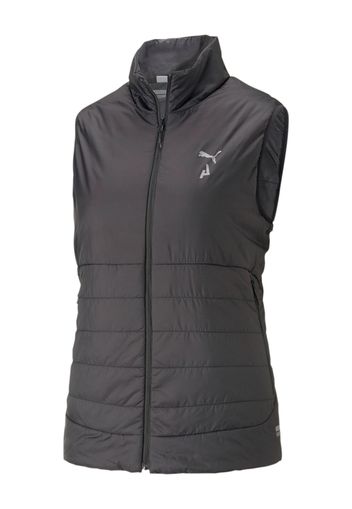 PUMA Gilet sportivo  grigio chiaro / nero