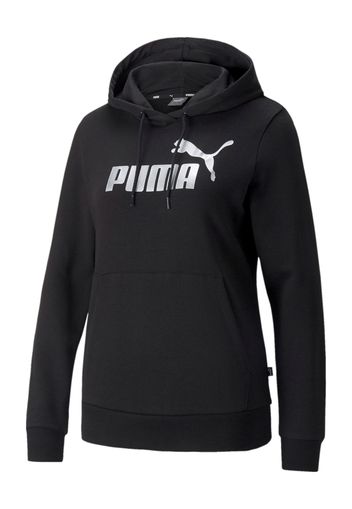 PUMA Felpa  nero / bianco