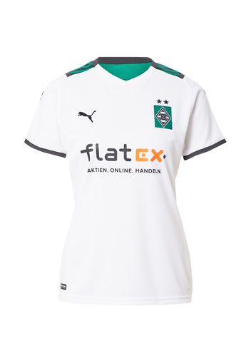 PUMA Maglia trikot 'BORUSSIA MÖNCHENGLADBACH HOME REPLICA'  verde scuro / arancione / nero / bianco